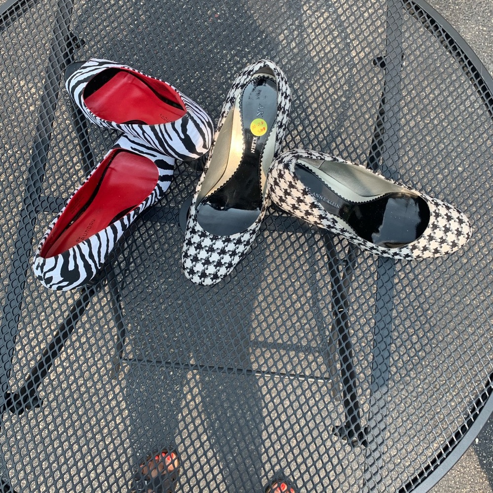 Women sandals and booties size 8 to 81/2.